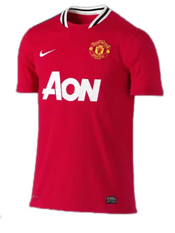 Manchester united home retro jersey mens shirt 2011-2012
